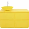mutoni lifestyle Waschtisch Margherita Gelb 120X47X90> Badschränke