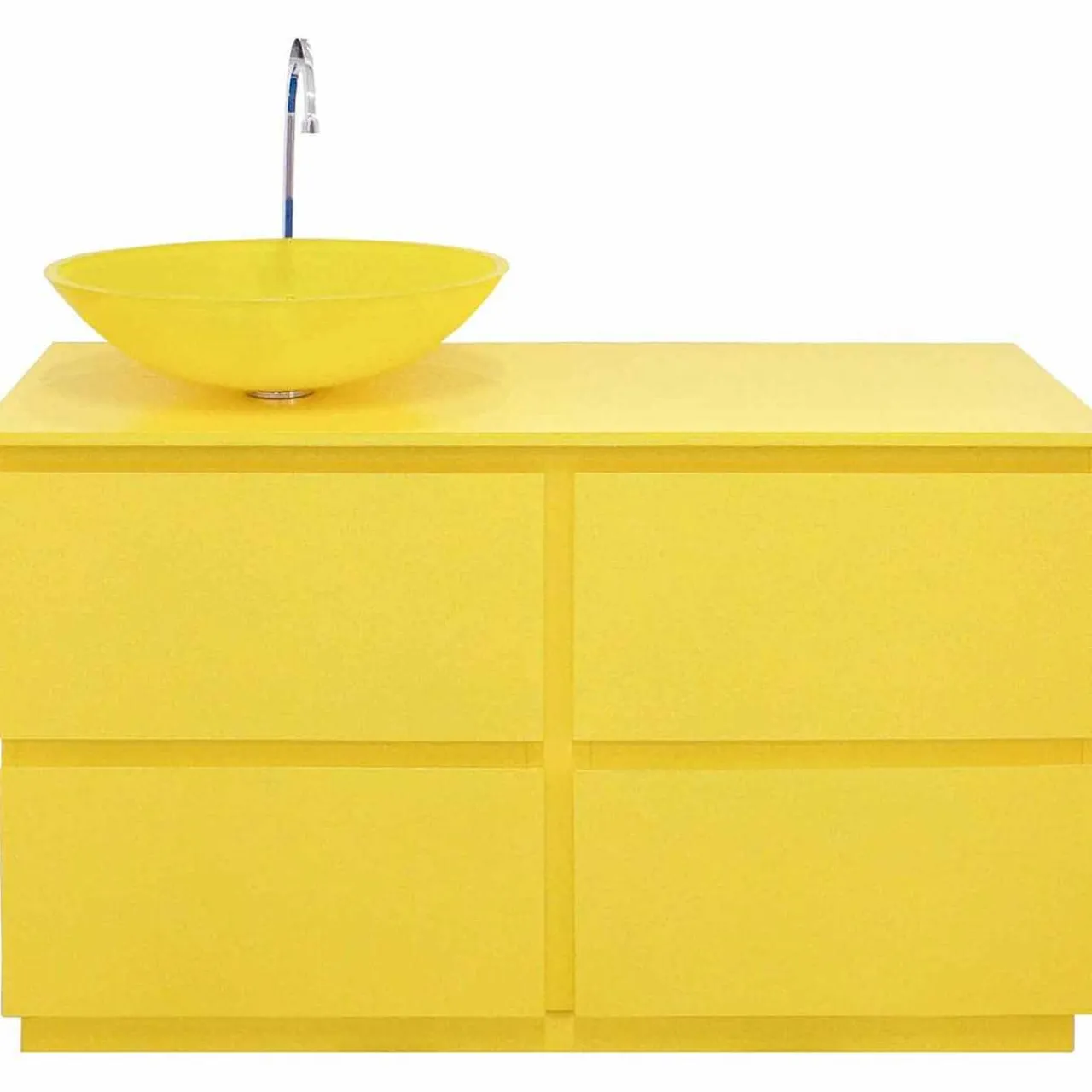 mutoni lifestyle Waschtisch Margherita Gelb 120X47X90> Badschränke