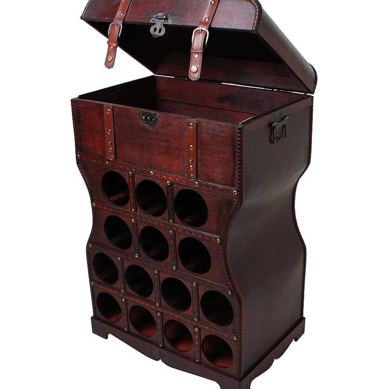 mutoni pleasure Weinregal Lonial Braun 46X30X70> Regale