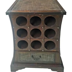 mutoni pleasure Weinregal Lonial Dunkelbraun 46X29X58> Regale