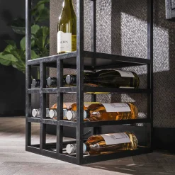 mutoni industrial Weinregal-Lampe Decorate><noscript><img width=