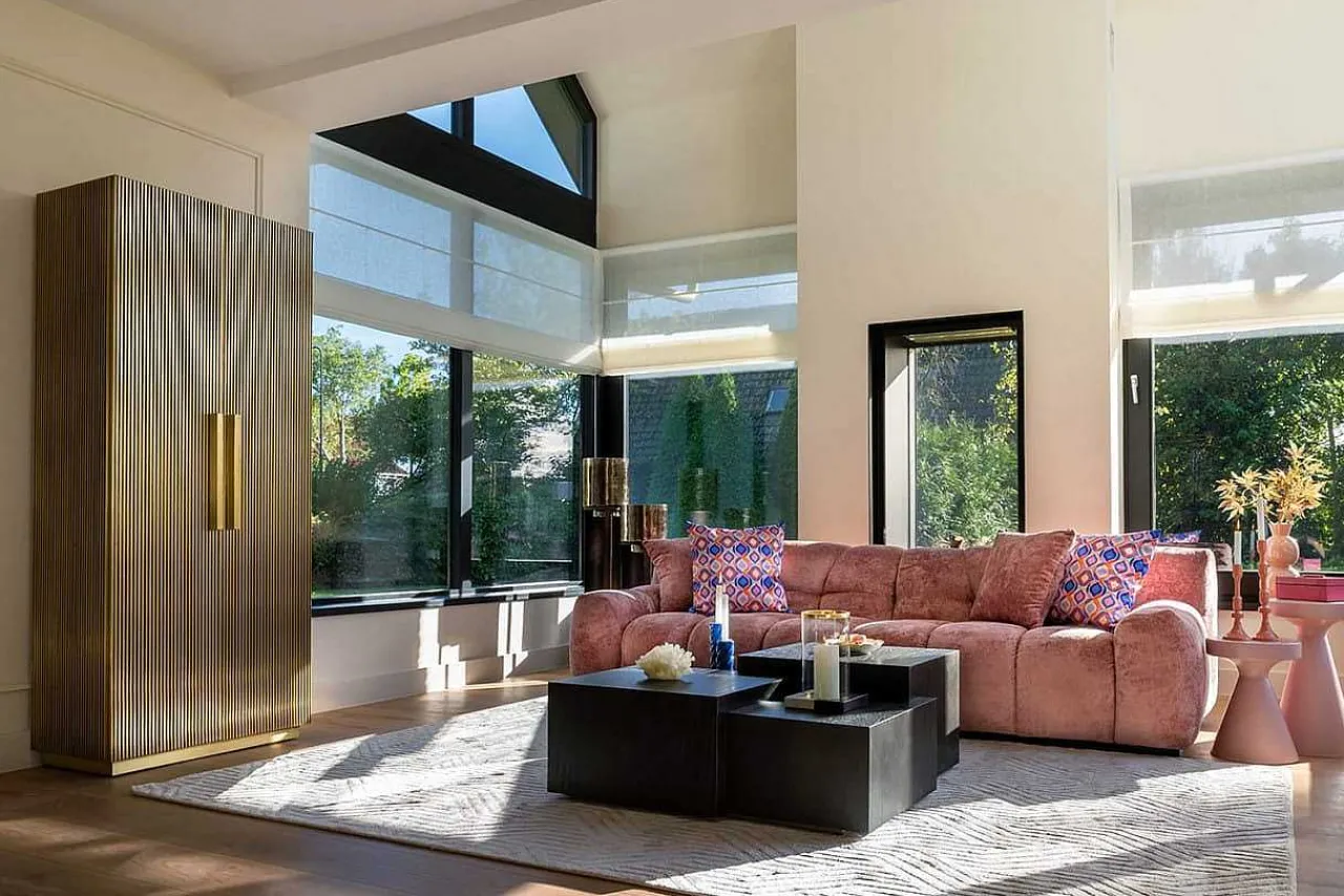 Richmond Interiors Windlicht Aileen Marmor 25> Windlichter & Teelichthalter