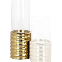 Richmond Interiors Windlicht Bodil Gold 40> Windlichter & Teelichthalter