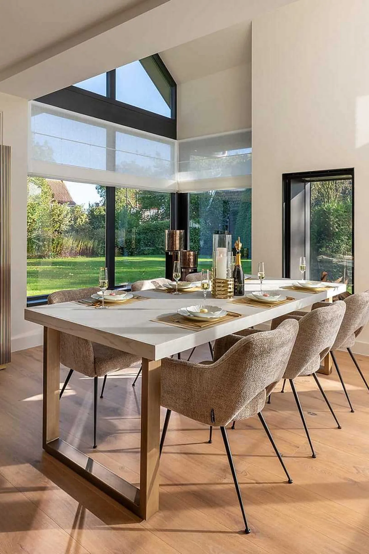 Richmond Interiors Windlicht Bodil Gold 40> Windlichter & Teelichthalter