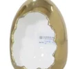 mutoni vintage Windlicht Egg Gold-Weiss 13> Windlichter & Teelichthalter