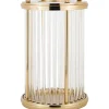 Richmond Interiors Windlicht Elwyn Gold 40> Windlichter & Teelichthalter