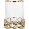 Richmond Interiors Windlicht Jayce Gold 25> Windlichter & Teelichthalter
