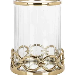 Richmond Interiors Windlicht Jayce Gold 25> Windlichter & Teelichthalter