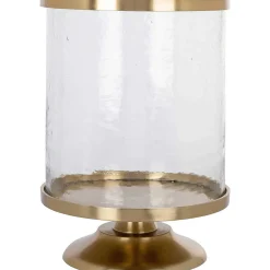 Richmond Interiors Windlicht Jaysin Gold 40> Windlichter & Teelichthalter