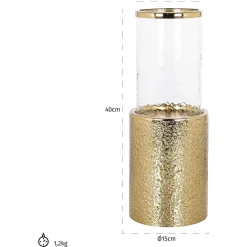 Richmond Interiors Windlicht Marlou Gold 40><noscript><img width=