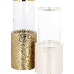 Richmond Interiors Windlicht Marlou Gold 40><noscript><img width=