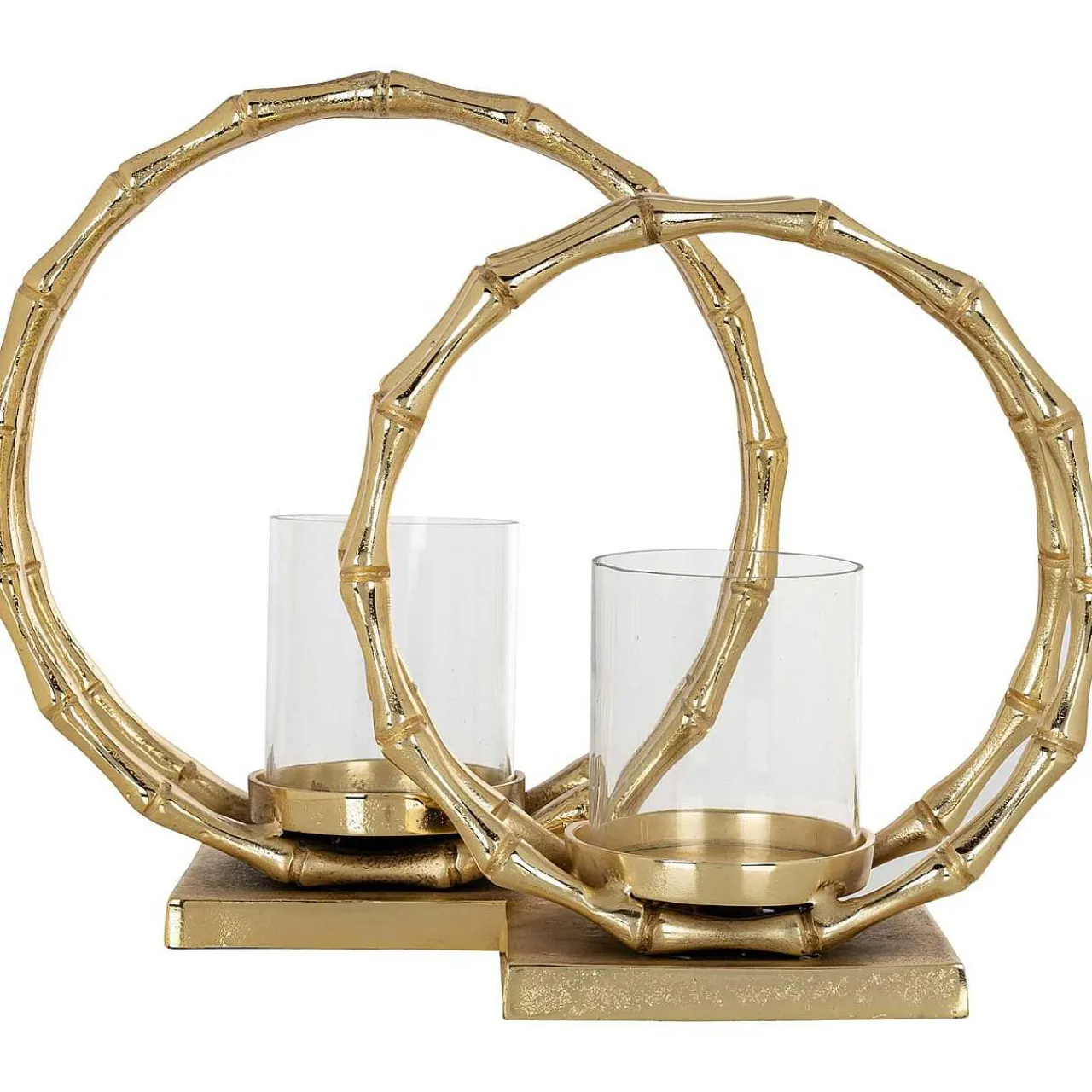 Richmond Interiors Windlicht Merlyn Gold 31> Windlichter & Teelichthalter