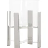 Richmond Interiors Windlicht Tiko Silber 27> Windlichter & Teelichthalter
