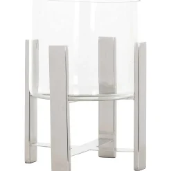 Richmond Interiors Windlicht Tiko Silber 27> Windlichter & Teelichthalter