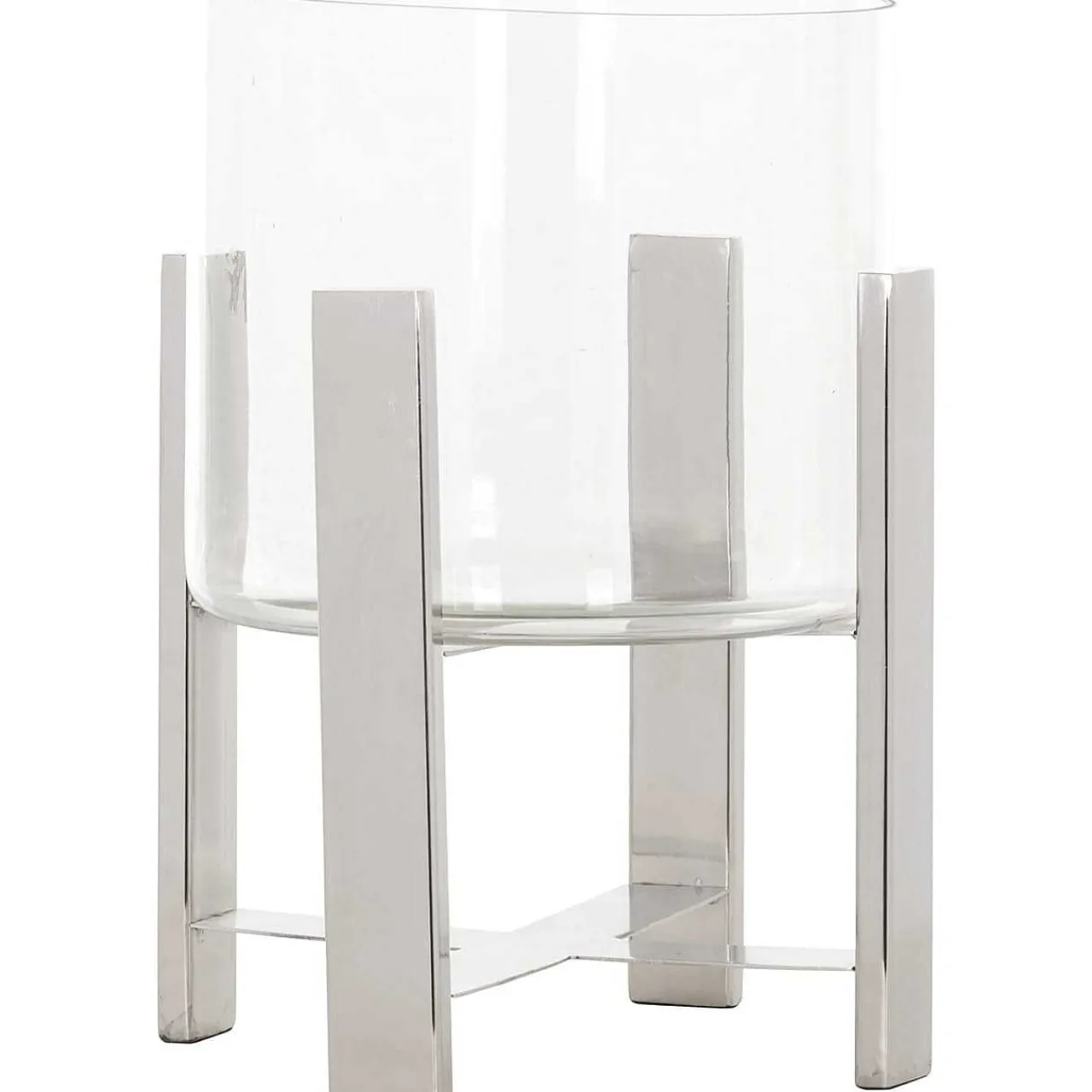 Richmond Interiors Windlicht Tiko Silber 27> Windlichter & Teelichthalter
