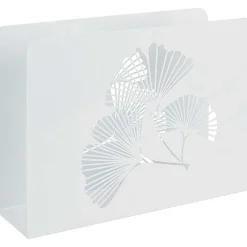 mutoni lifestyle Zeitschriftenhalter Ginkgo Weiss> Zeitungsständer