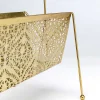 KARE Design Zeitungsständer Basket Gold Klein> Zeitungsständer