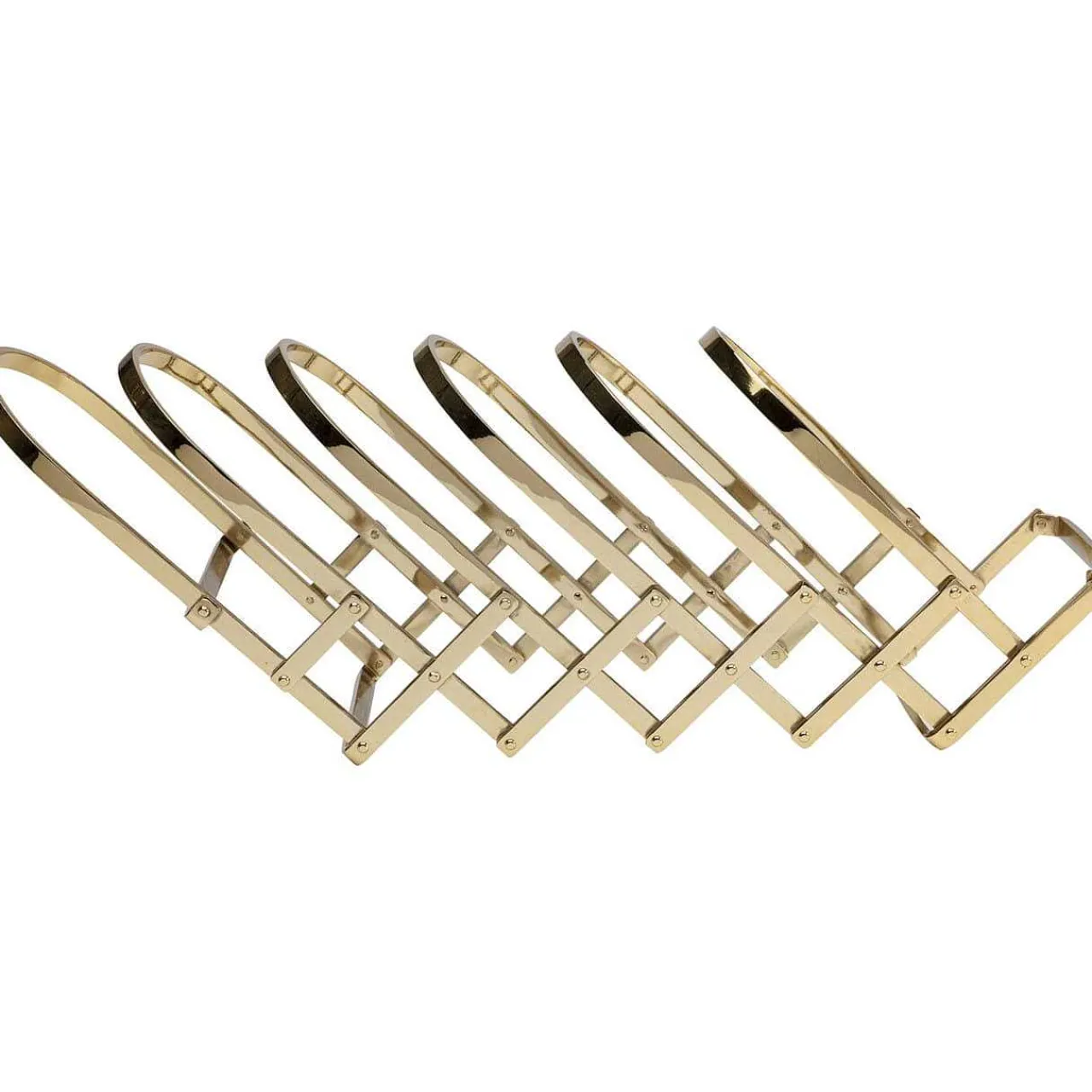KARE Design Zeitungsständer Flex Gold> Zeitungsständer