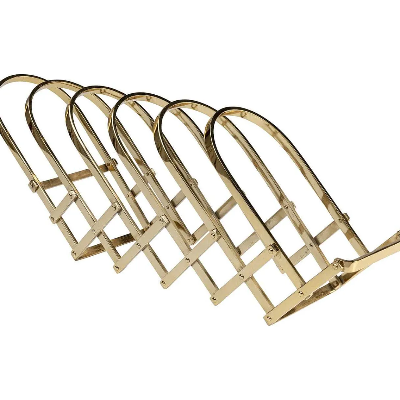 KARE Design Zeitungsständer Flex Gold> Zeitungsständer